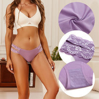 T-back Women's Thin Ice Silk Lace Edge