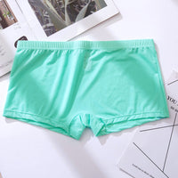 Men's Ice Silk Thin Transparent Boxer Briefs