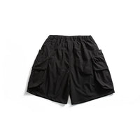 Japanese Outdoor Fashion Large Pocket Pants Loose Shorts Men