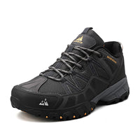 Leather Stitching Sports Breathable Casual Non-slip Wear-resistant Mountaineering Men's Shoes