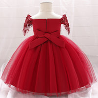 Girls Photography Full Moon Christening Dress
