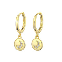 Geometric High-grade Palace Style Retro And Fashion All-matching Earrings