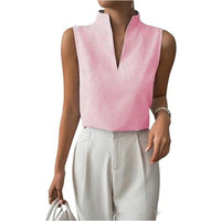 Fashionable V-neck Street-style Trendy Personalized Sexy Chic Slim-fit Top