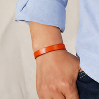 Simple Retro Multi-color Adjustable Cattle Leather Bracelet