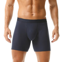 Comfortable Youth Men's Boxer Briefs Antibacterial Open Breathable