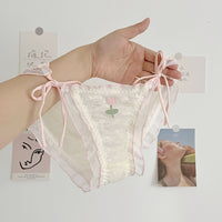 Japanese Sweet And Pure Desire Style Lace Underwear For Women