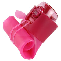 Environmentally Friendly And Healthy Silicone Large Capacity Folding Water Bottle