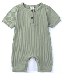 Baby Bag Fart Clothes Pit Striped Crawling Clothes