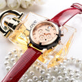 Multi-function Diamond-inlaid Calendar Large Dial Ladies Watch