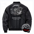 Men's Functional Embroidered Flight Jacket