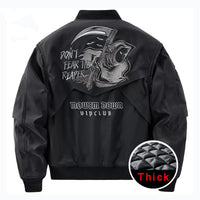 Men's Functional Embroidered Flight Jacket