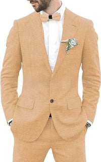 Men's Suit Wedding Party Suit Slim Fit Casual Coat Trousers