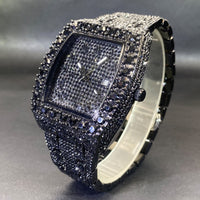 MISS FOX New Hip Hop Men's Brand Full Rhinestone Dating Quartz Watch