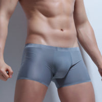 Men's Fashion Simple Pure Color Seamless Underwear