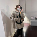 Hooded Plus-Size Thickened Sweater Knitwear