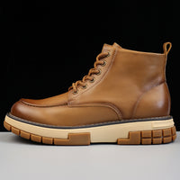 British Style Leisure Outdoor Tooling Martin Boots Men's Shock Absorbing Thick Sole