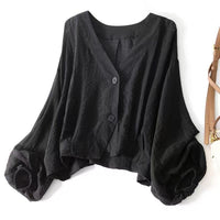 Loose-fitting Lightweight Thin Short Coat