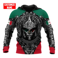 European And American Style Fashionable 3D Printed Sweater Men's Comfortable Retro Hooded