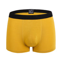 Men's Underwear Summer Boxer Briefs Breathable Four-Corner Style
