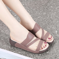 Thick-soled Slippers Arrival Versatile And Simple For Outdoor Wear Womens