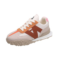 New Low-cut Fashion Color Block Platform Shoes