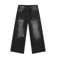 Men's American Retro Baggy Straight Trousers Fashion