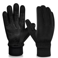 Warm And Cold Resistant Touch Screen Full-length Cycling Gloves In Winter