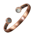Red Magnetic Energy Open-end Large-head Magnet Red Copper Bracelet