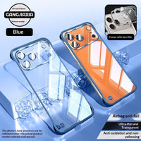 Borderless Half-wrap Protective Transparent Phone Case