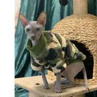 Sphynx Hairless Cat Clothes Extra Thick