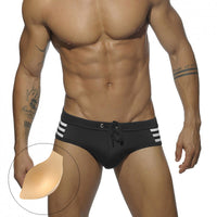 Men's Low Waist Swimming Trunks Fitness Exercise