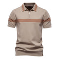 Fashion Striped Men's Business Short-sleeved Shirt