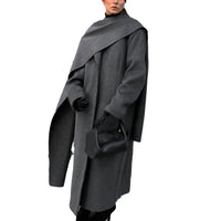 European And American Cloak Long Retro Overcoat Coat