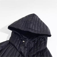Niche Metal LOGO Hoodie Warm Dark Jacket INS Men's And Women's Coats