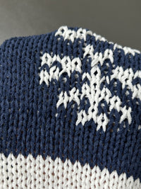 Autumn And Winter New Pullover Round Neck Contrast Color Sweaters Women's Clothing