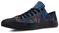 Fashion Printed Couple High Top Canvas Shoes