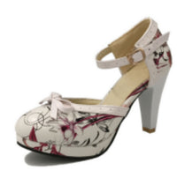 Belt Buckle High Heel Baotoe Women's Shoes