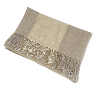 Cotton And Linen Scarf Women's Artistic Shawl Long Four Seasons Warm