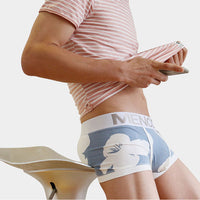 Men's Cotton Plus-sized Plus Size Breathable Sweat Absorbing Loose-fitting Loungewear Shorts