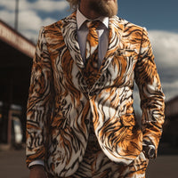 Men's 3D Digital Printing Suit Cos Party