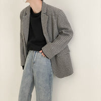 Men's Loose And Handsome Vintage Woolen Coat
