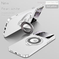 Large Window Magnetic Invisible Bracket Phone Case