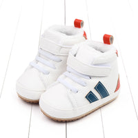 Winter Fleece-lined Baby Cotton-padded Shoes High-top