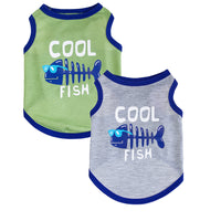 European And American Vest Type Small Fish Cat Clothes