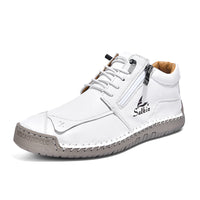 Hand-stitched Unisex Shoes With Soft Soles For Fallwinter