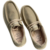 Summer Men's Trendy Flat Low-top Cloth Shoes Linen Fisherman Shoes Fashion
