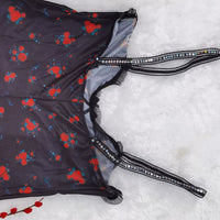 Printed Ladies Nightdress With Adjustable Sequin Straps