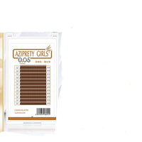 Single Flowering Deep Coffee Planting Grafting False Eyelashes