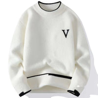 New Round-neck Skin-friendly Knitted Base Layer Top