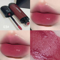 Black Shiny Makeup Mirror Lip Lacquer